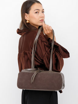 Сумка 6658-1VG gray Vitelli Grassi