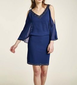 Платье, синее