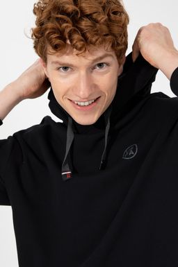 U. S. Polo Assn / Мужская черная толстовка с капюшоном - U.s. polo assn фото 4