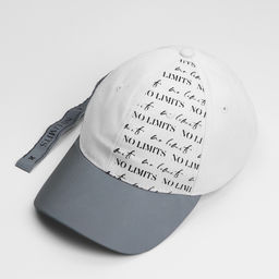 Кепка женская со светоотражающими элементами No limits, белая, р-р 56