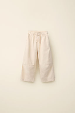 PANTAL?N RECTO CREATED BY CARAMEL LONDON X ZARA / Crudo medio