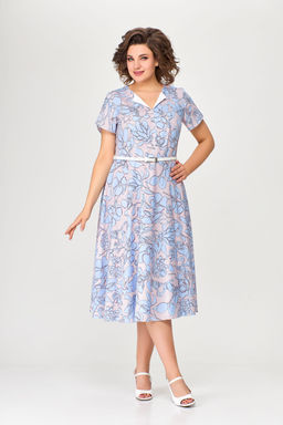 Блуза Swallow 803.2 черный+серебряный узор фото 883