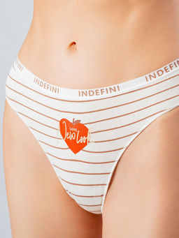 Женские трусы слипы Indefini (Арт.3354LUF)  фото 4