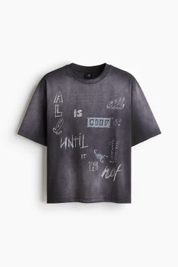 Camiseta con estampado Oversized Fit