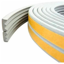 Уплотнитель резин.самокл.Е-проф. белый 9х4ммх12м