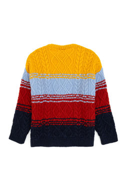 Erkek _ocuk Hardal Bisiklet Yaka Kazak - U.s. polo assn фото 2