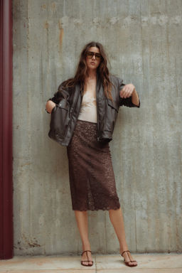 Falda de tubo en encaje - H&m фото 2