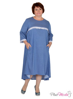 Платье Модель №491 размеры 44-84 - Plusmoda фото 2