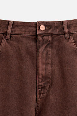 CARPENTER DENIM TROUSERS - Zara фото 8