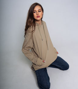 Худи #ОКТ1660, хаки