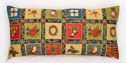Новогодние сюрпризы- гобеленовая наволочка 35х65 см - Гобеленглавснаб фото 2