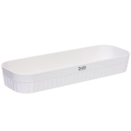 Корзина - органайзер "БИСКОТТИ", цвет белый, 32*10.5*4.5см