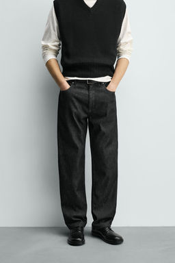 JEANS STRAIGHT FIT T?RMICO / Negro - Zara фото 2