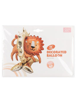 Воздушный шар фольгированный 3D 44" «Цирк. Лев», только под воздух