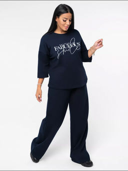 Костюм "Надпись" синий