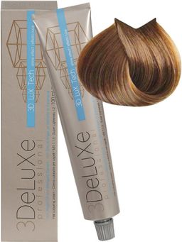 3Deluxe Professional 8.3 Крем-краска для волос Светлый блондин золотистый 100 мл