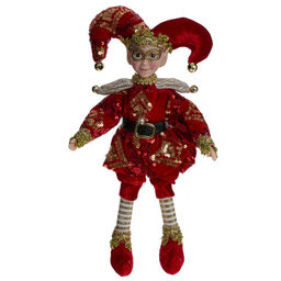 Игрушка набивная "Клоун", L13 W5 H25 см, 2в.