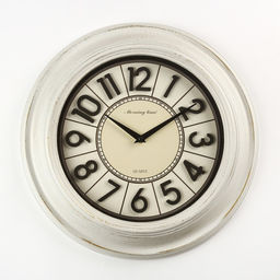 Часы настенные интерьерные «Вектор», серия: Классика, бесшумные, плавный ход, d=40 см, от батарейки 1хАА