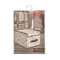 Короб стеллажный с крышкой, большой, 30*40*25 см, TRAVELLING, шт - Valiant фото 6