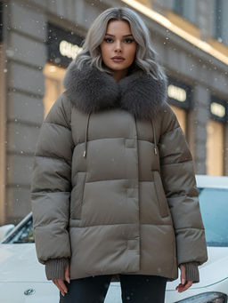 Куртка зимняя с мехом Бренд: Visdeer