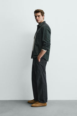 CAMISA REGULAR FIT OXFORD / Botella - Zara фото 4