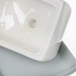 Масленка с крышкой Прованс, доломит (419423) /DANIKS/  фото 3