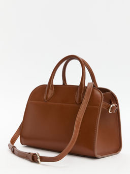 Женский тоут CALZETTI ASHLEY MINI Артикул 4527349, светло-коричневый  фото 4