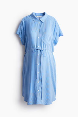 MAMA Vestido camisero con cinturon de anudar - H&m фото 6