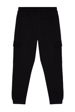 TRENDYOL MAN Siyah Regular/Normal Kesim Teknik Fermuarl? Kargo Cepli Jogger Esofman Alt? TMNAW24EA00010 - Trendyolmilla фото 7