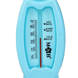 Термометр для ванной M&B «Мишка», голубой
