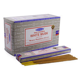 Благовония Satya White Musk 15gm уп-12шт Белый Муск