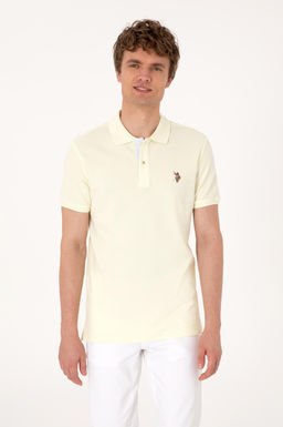 Erkek Slim Fit Polo Yaka Limon Basic Ti__rt Sepette S_rpriz _ndirim - U.s. polo assn фото 3