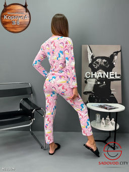 Женская пижама с принтом - Bruno фото 9