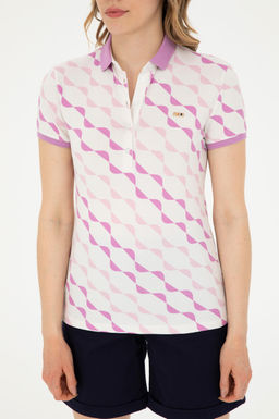 Женская фиолетовая футболка - U.s. polo assn фото 13