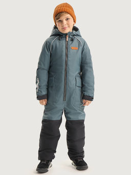 Комбинезон 8м1726 мох/черный