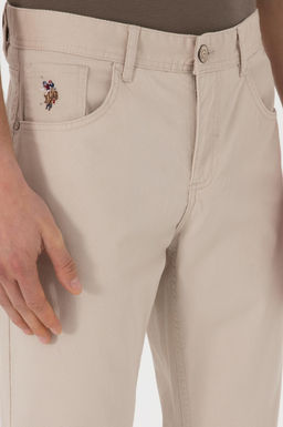 Erkek Slim Fit Ta_ Kanvas Pantolon