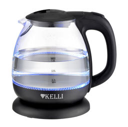 Чайник эл. 1,0 л стекл., Kelli, арт. 1370-KL - Полимербыт фото 6