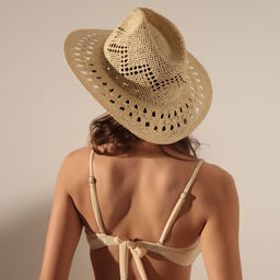 Шляпа женская с декором MINAKU, молочная, размер 56-58