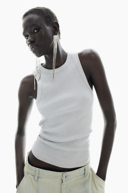 Top sin mangas en canale - H&m фото 3