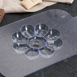 Форма для шоколада и конфет «Любовная Ромашка», цвет прозрачный