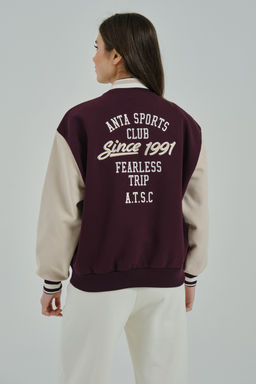Бомбер утепленный Темно-фиолетовый - Anta фото 6