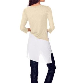 Блузка, песочно-белая - Ashley brooke фото 3