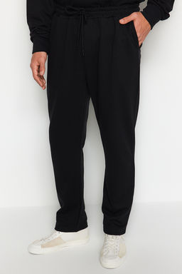 TRENDYOL MAN Siyah Regular Fit Bask?l? Orme Pijama Tak?m? TMNAW24PT00045 - Trendyolmilla фото 6