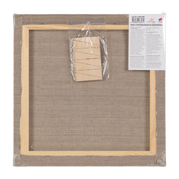 Холст грунтованный на подрамнике VISTA-ARTISTA PLMG-4040 100% лён 40 х 40 см 390 г/кв.м 2 шт Залесский среднезернистый