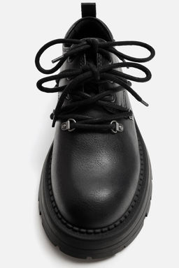 MULTI-EYELET CHUNKY SHOES - Zara фото 7