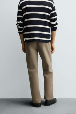 SLIM FIT CHINO TROUSERS - Zara фото 3