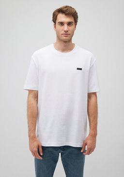 Mavi Black Siyah Dokulu Basic Tisort  фото 3