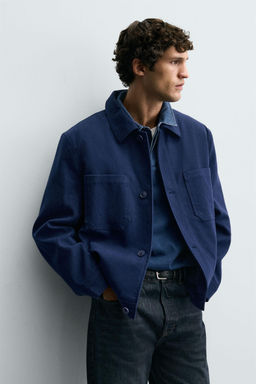 LYOCELL - COTTON QUILTED JACKET - Zara фото 5