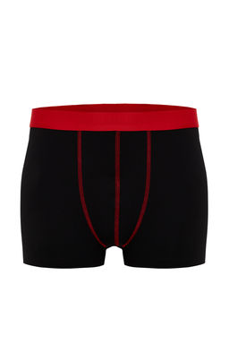 Siyah Renkli Lastikli 5li Paket Esnek Pamuklu Boxer TMNAW24BX00007 - Trendyolmilla фото 13
