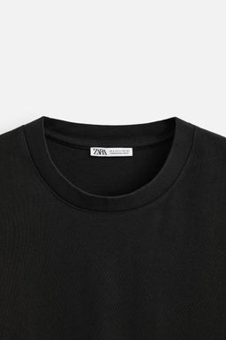 BASIC HEAVYWEIGHT T-SHIRT - Zara фото 7